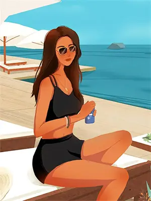 龙渊蓝和碧海绿